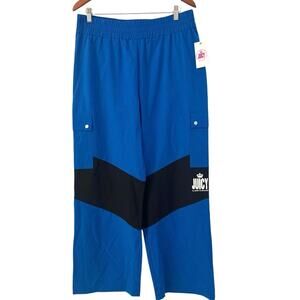 Juicy couture blue black baggy jogger pants NWT